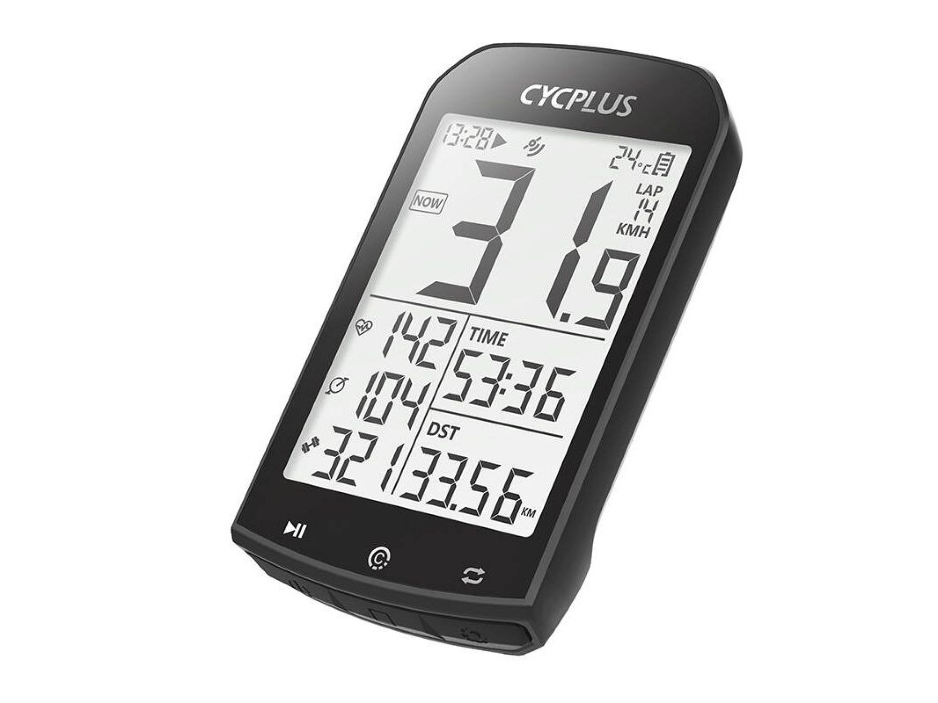 Computador de bicicleta GPS Cycplus M1 - compatível com Strava, Trainingpeaks etc.