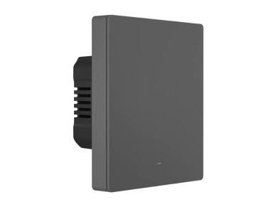 Interruptor de pared inteligente WiFi SONOFF M5-1C-80 (1 canal, para marco, grafito)