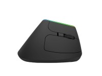 Mouse vertical sem fio Delux M618DB BT4.0 + 2,4 GHz 4000 DPI RGB Mouse vertical sem fio Delux M618DB BT4.0 + 2,4 GHz 4000 DPI RGB