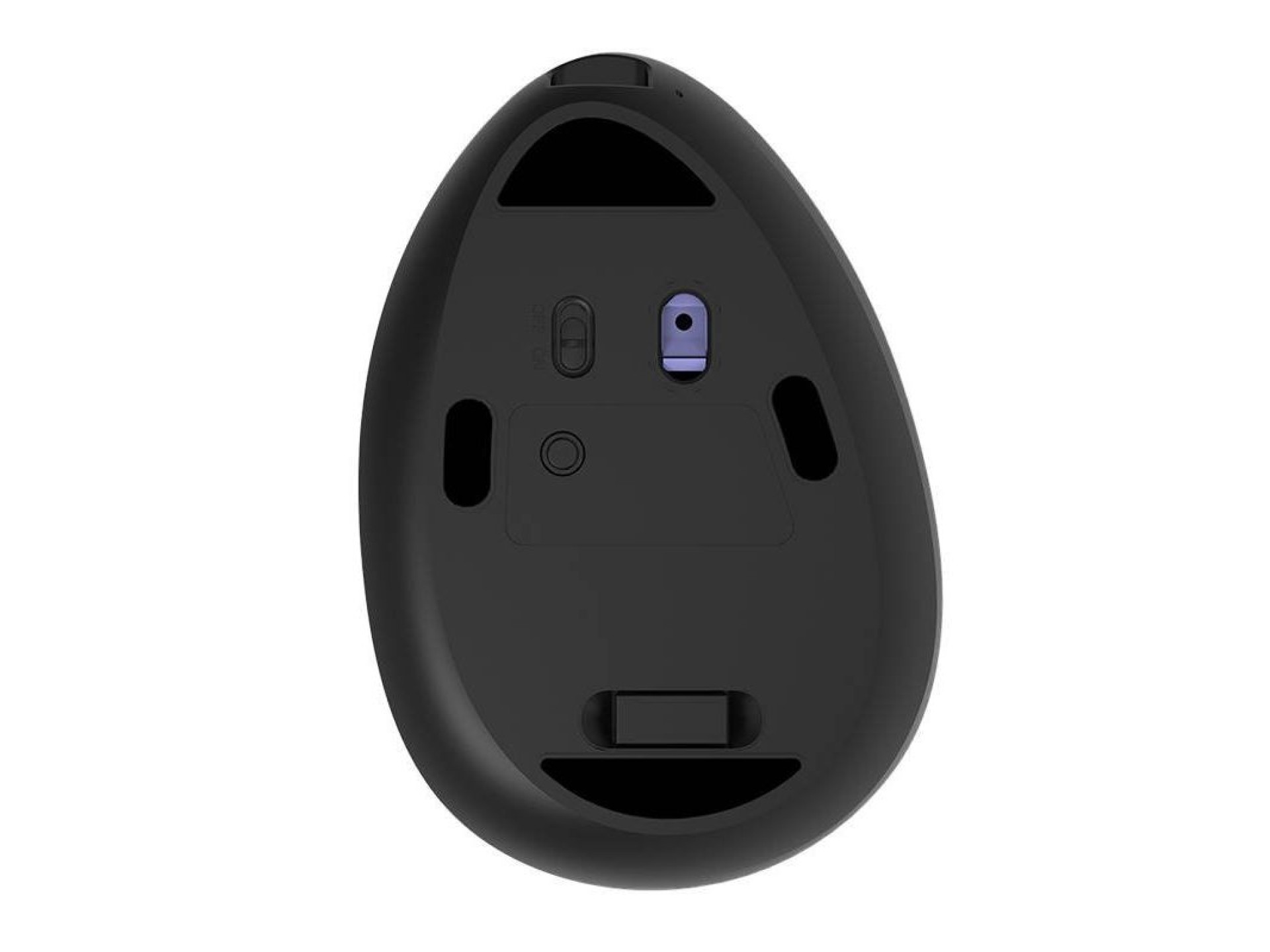 Mouse vertical sem fio Delux M618DB BT4.0 + 2,4 GHz 4000 DPI RGB