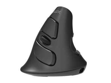 Mouse vertical sem fio +2,4 G Delux M618G DB