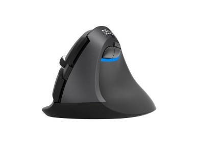 Wireless Vertical Mouse Delux M618Mini DB BT+2.4G 2400DPI (black)