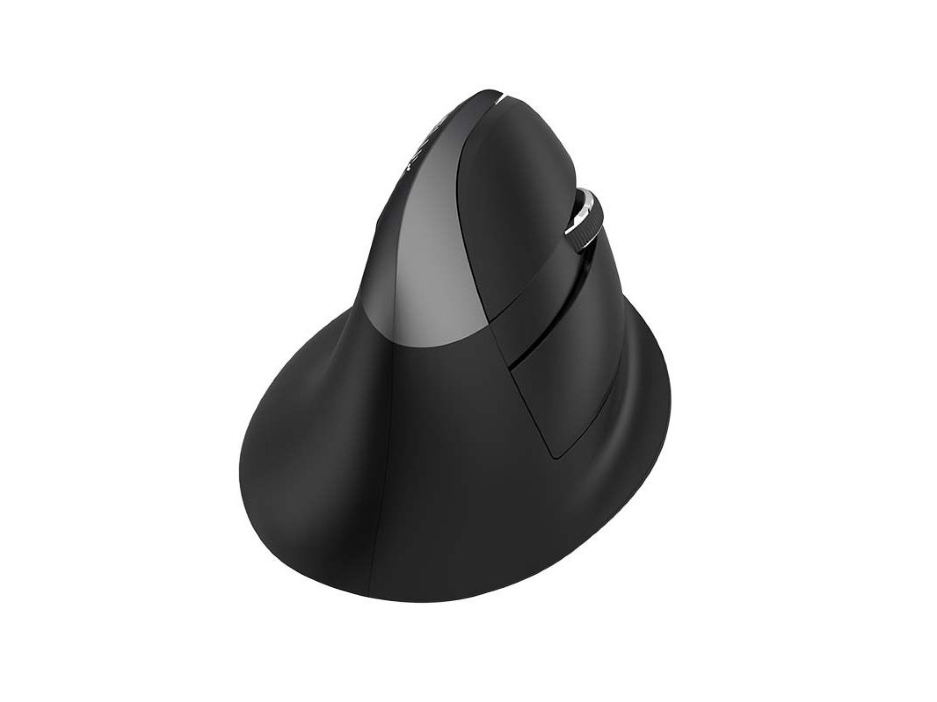 Wireless Vertical Mouse Delux M618Mini BT+2.4G RGB 4000DPI (Iron Gray)