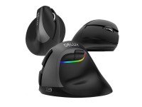 Wireless Vertical Mouse Delux M618Mini BT+2.4G RGB 4000DPI (Iron Gray) Wireless Vertical Mouse Delux M618Mini BT+2.4G RGB 4000DPI (Iron Gray)