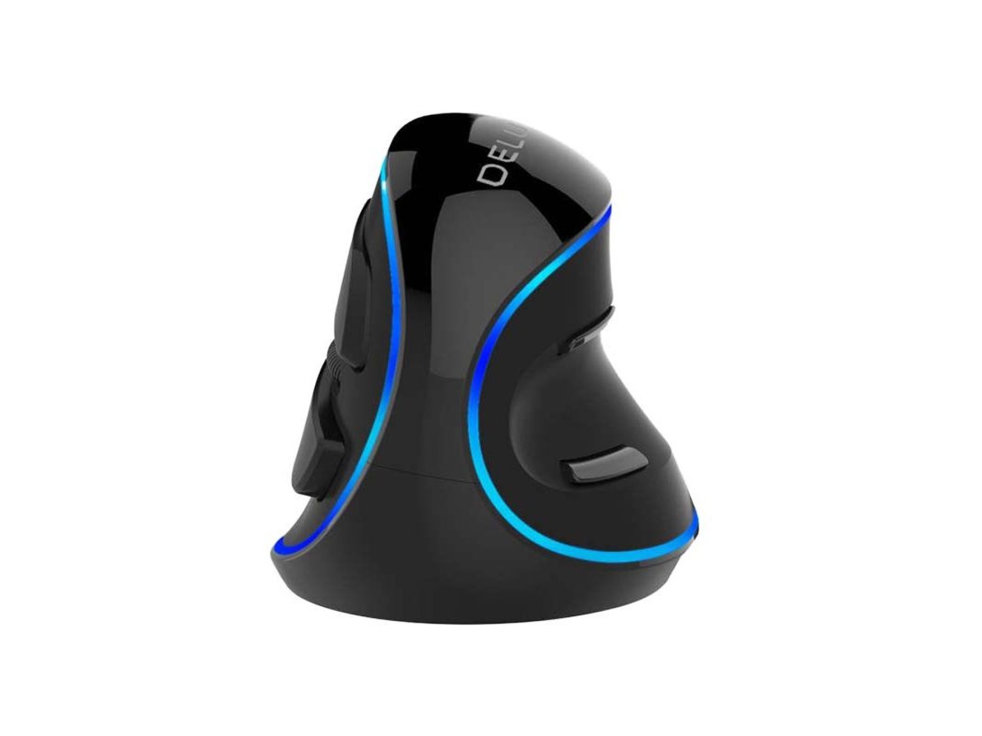 Mouse vertical com fio Delux M618PU (A825) 7200 DPI