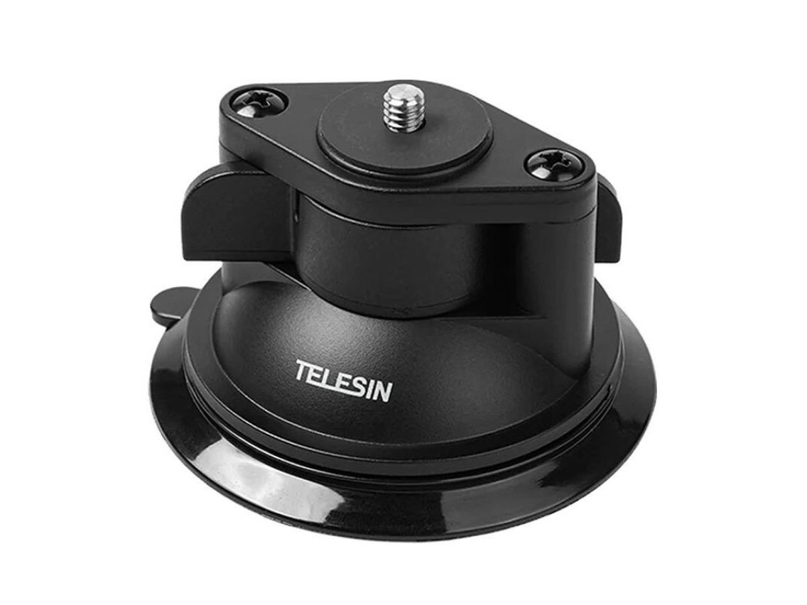 Conjunto de base magnética e base com ventosa TELESIN para Insta360 GO 3