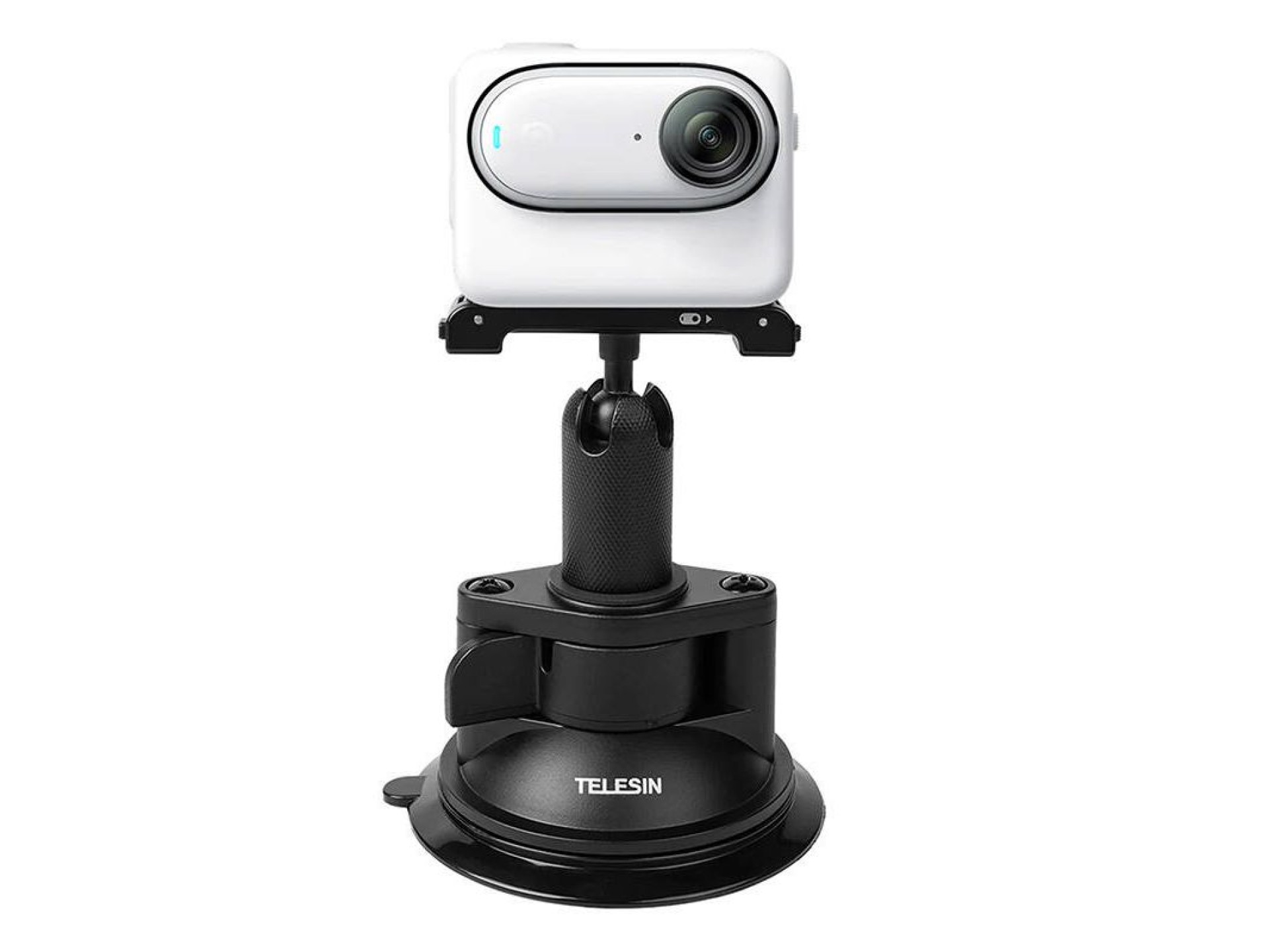 Conjunto de base magnética e base com ventosa TELESIN para Insta360 GO 3
