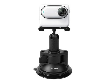 Conjunto de base magn�tica e base com ventosa TELESIN para Insta360 GO 3