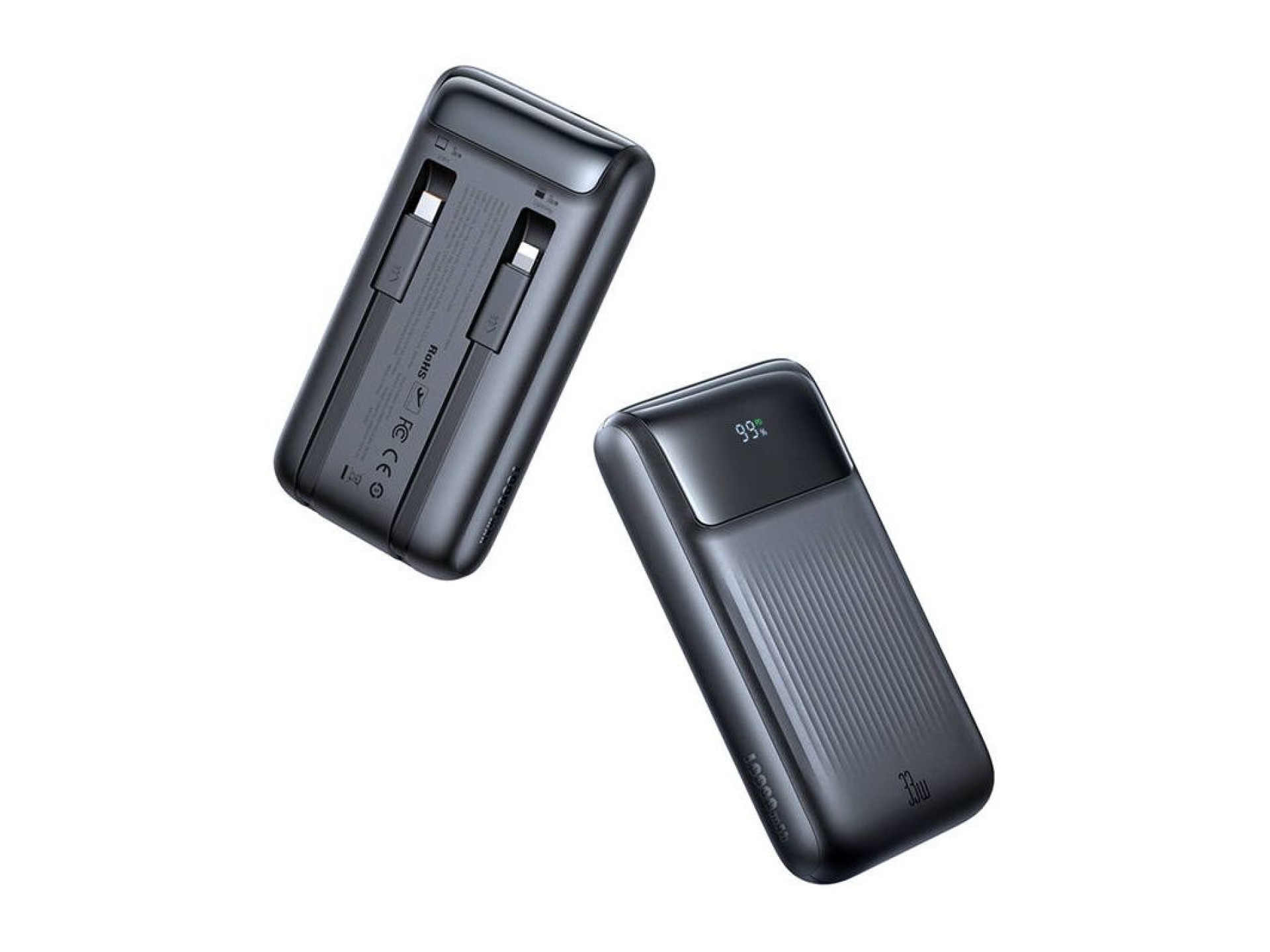 Power Bank Mcdodo MC-0231 Digital Dis 10000mAh, 33W (czarny)