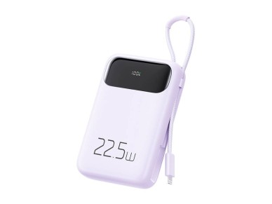 Power Bank Mcdodo MC-3255 10000mAh, 22.5W, for Light (purple) Power Bank Mcdodo MC-3255 10000mAh, 22.5W, for Light (purple)