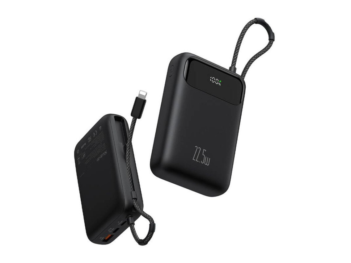 Power Bank Mcdodo MC-3710 Digital Dis 20000mAh, 22,5W (czarny)