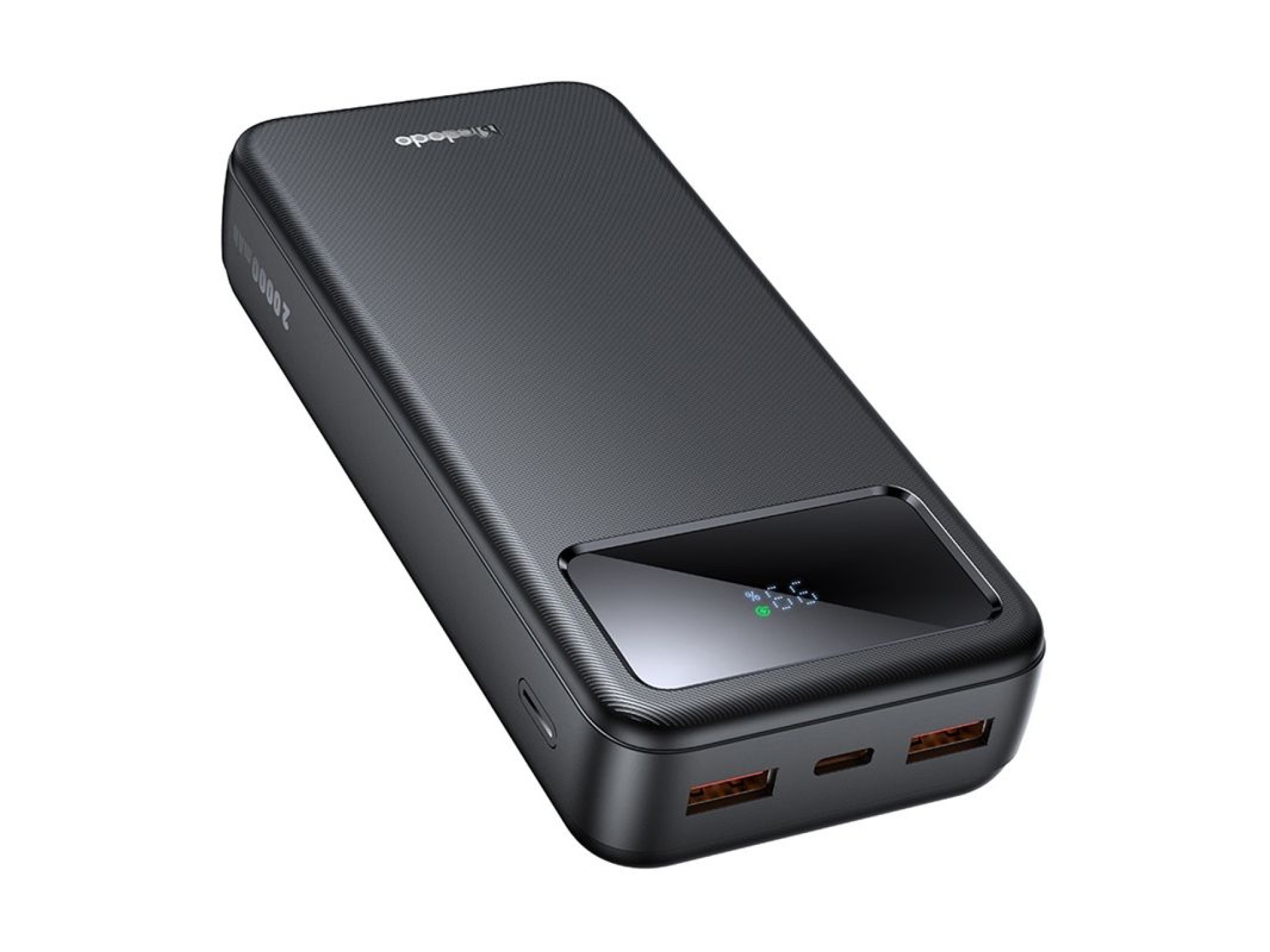 Banco de energía Mcdodo MC-4230 con pantalla digital, 20000 mAh, 1 C+2 A, 22,5 W (negro)