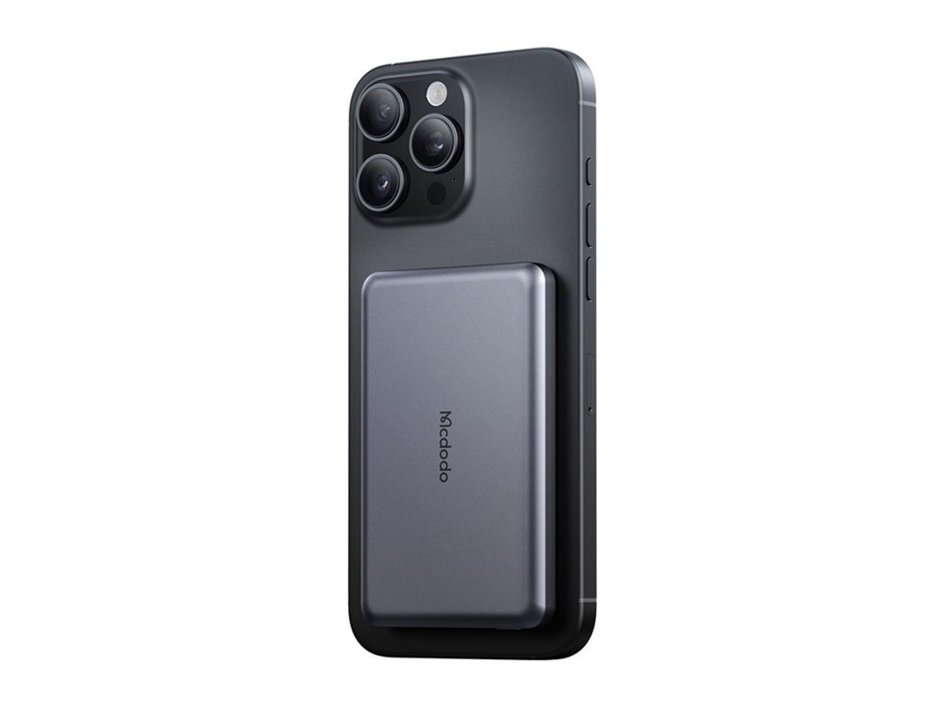 Mcdodo MC-4641 - Batería externa magnética ultrafina de 5000 mAh y 1 C, inalámbrica (dorada)