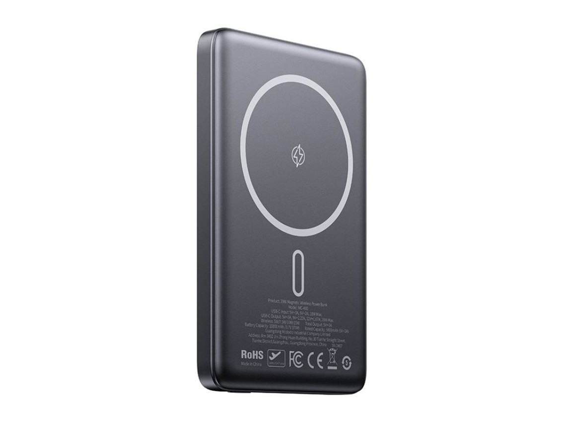 Banco de energía magnético Mcdodo de 20 W y 10 000 mAh MC-4651