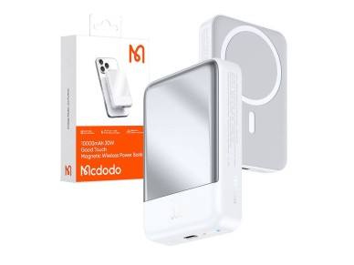 Mcdodo MC-5930 Magnetic Power Bank 10000mAh, 30W (white) Mcdodo MC-5930 Magnetic Power Bank 10000mAh, 30W (white)