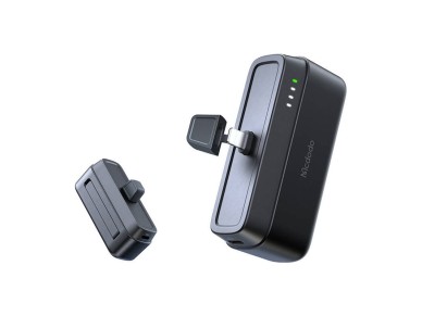 Banco de energía Mcdodo MC-6281 de 20 W y 5000 mAh con conector Lightning (negro) Banco de energía Mcdodo MC-6281 de 20 W y 5000 mAh con conector Lightning (negro)