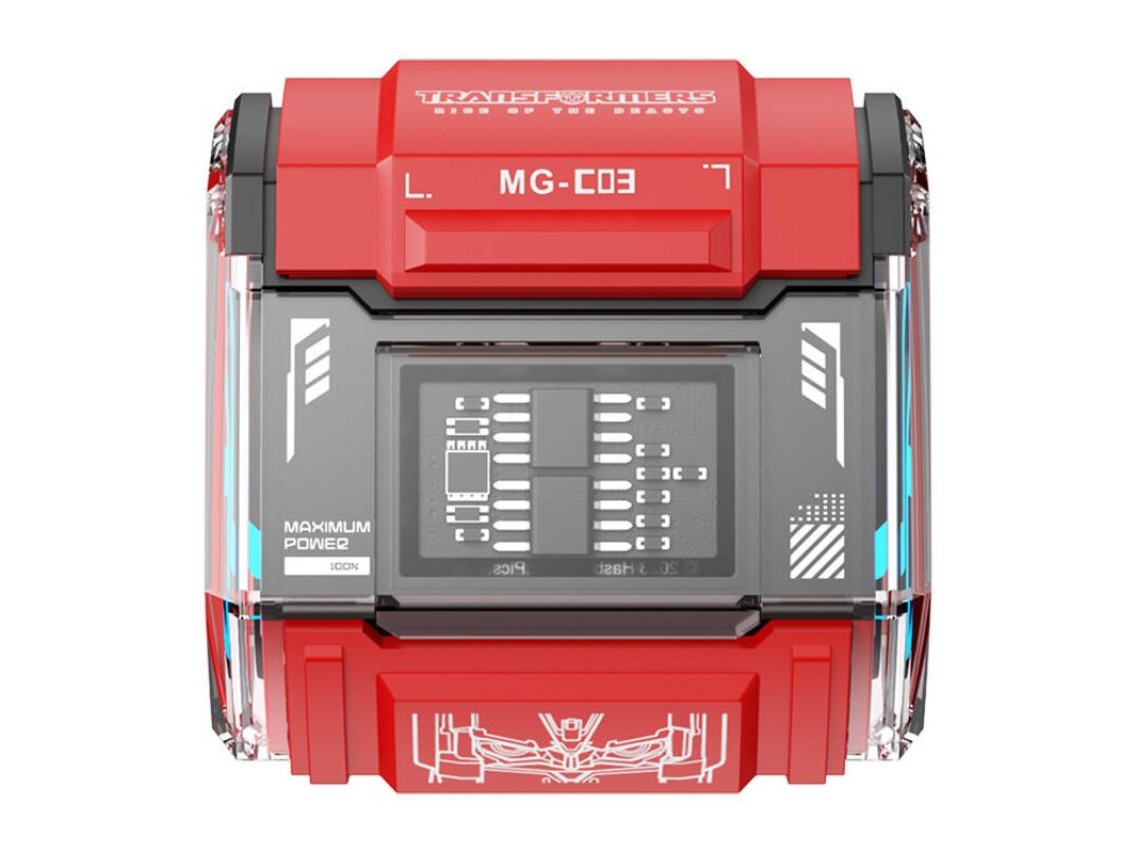 TWS Transformers MG-C03 headphones (red)