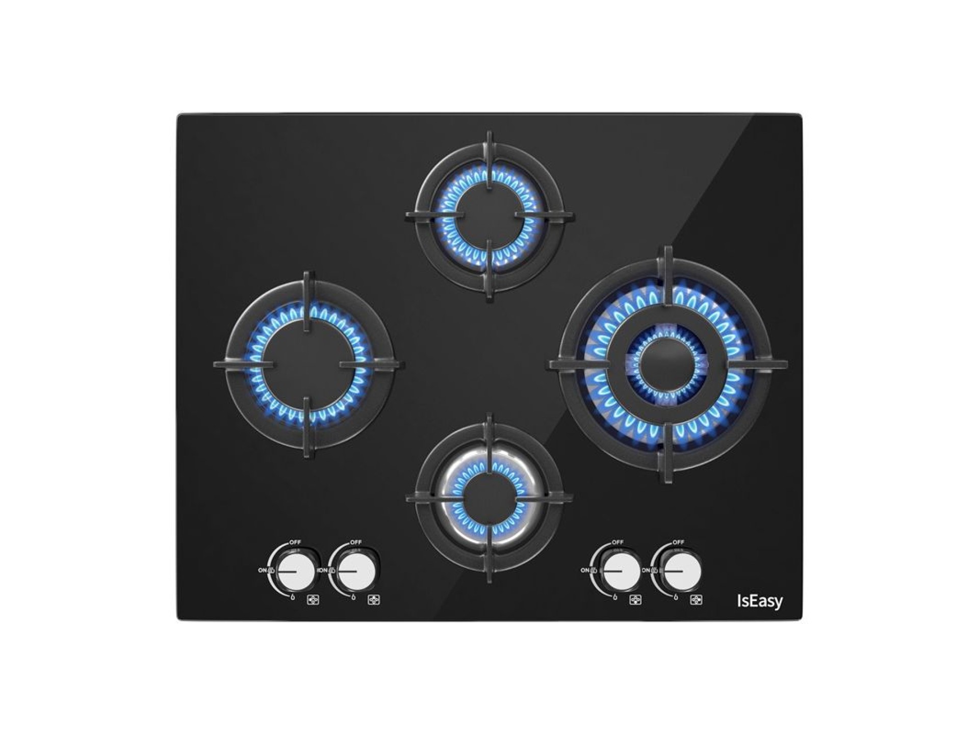 IsEasy MGBG-604B glass gas cooktop