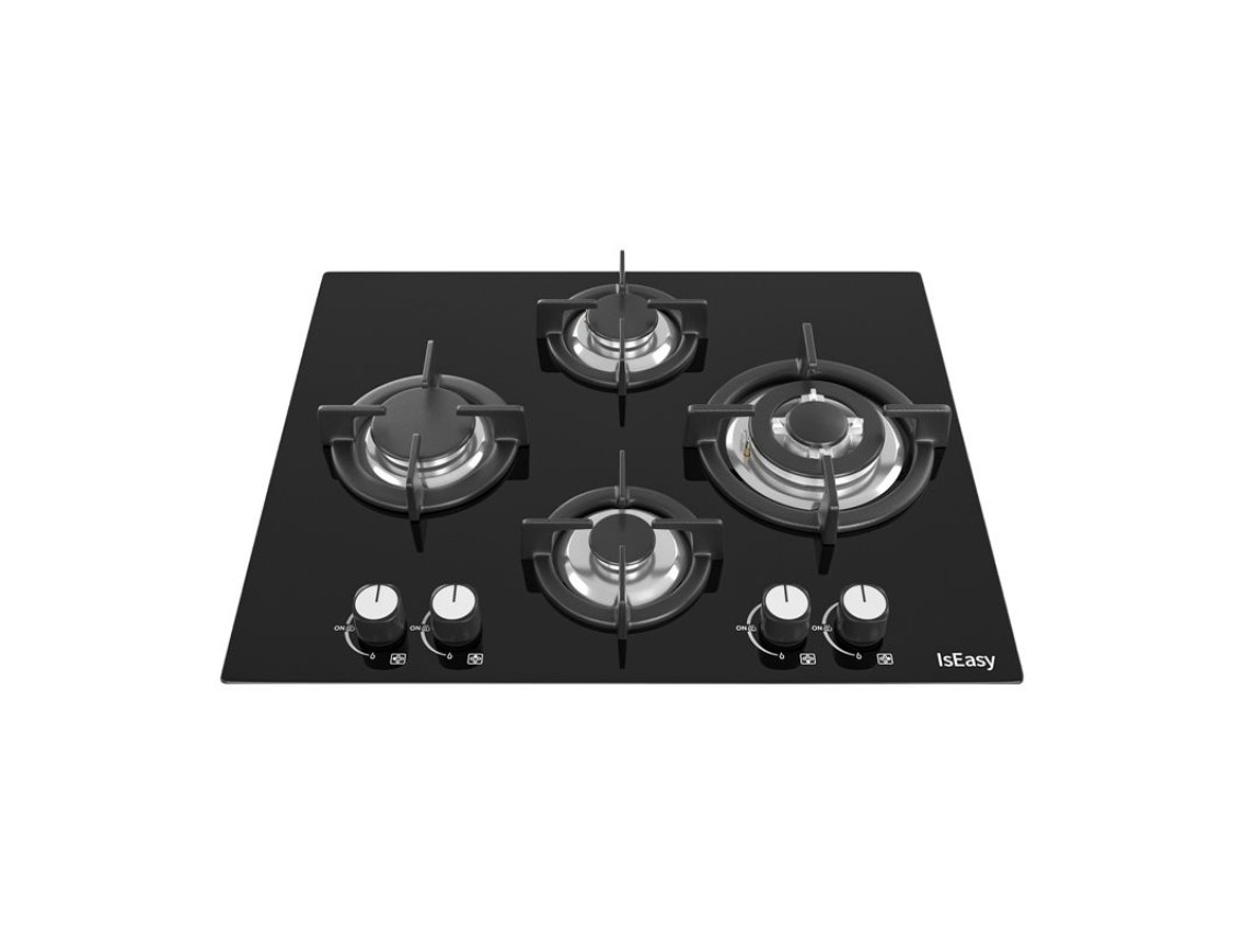 IsEasy MGBG-604B glass gas cooktop