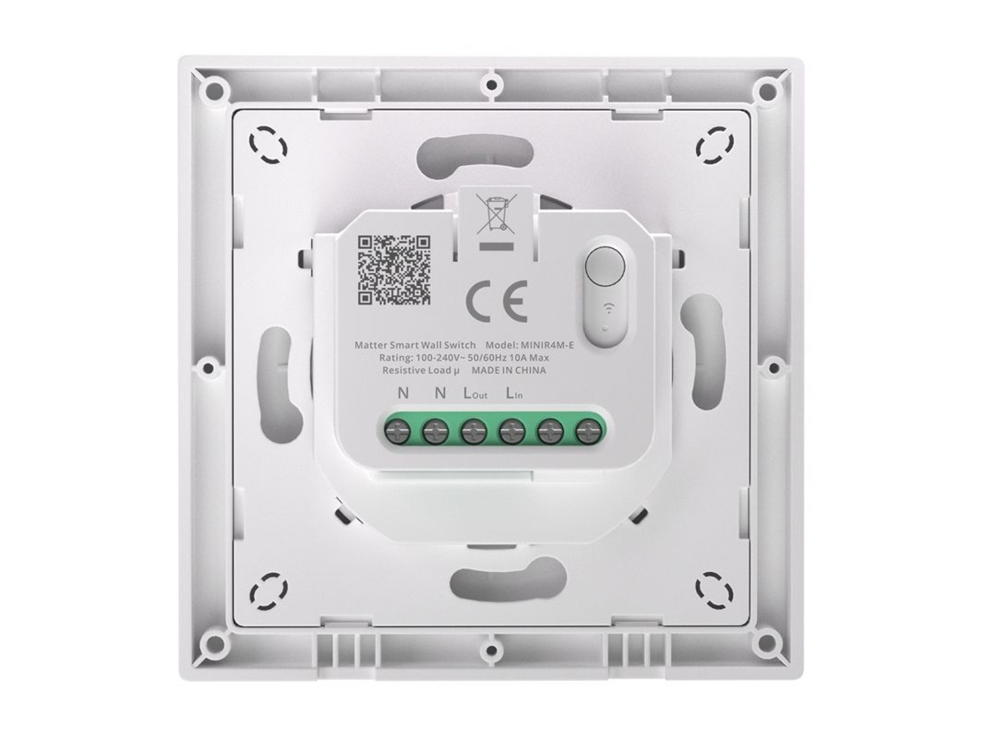 Interruptor de pared inteligente SONOFF MINIR4M-E Matter.