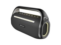 Caixa de som Bluetooth HiFuture Music Box 100 + 2 microfones (preta)