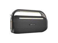 Caixa de som Bluetooth HiFuture Music Box 100 + 2 microfones (preta)