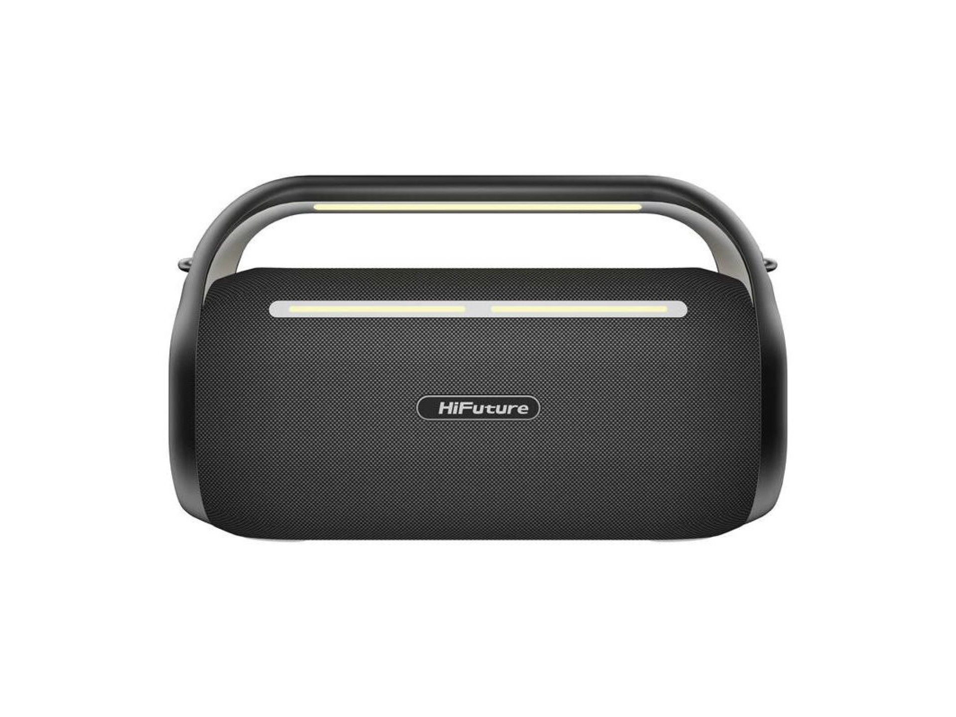 Caixa de som Bluetooth HiFuture Music Box 100 + 2 microfones (preta)