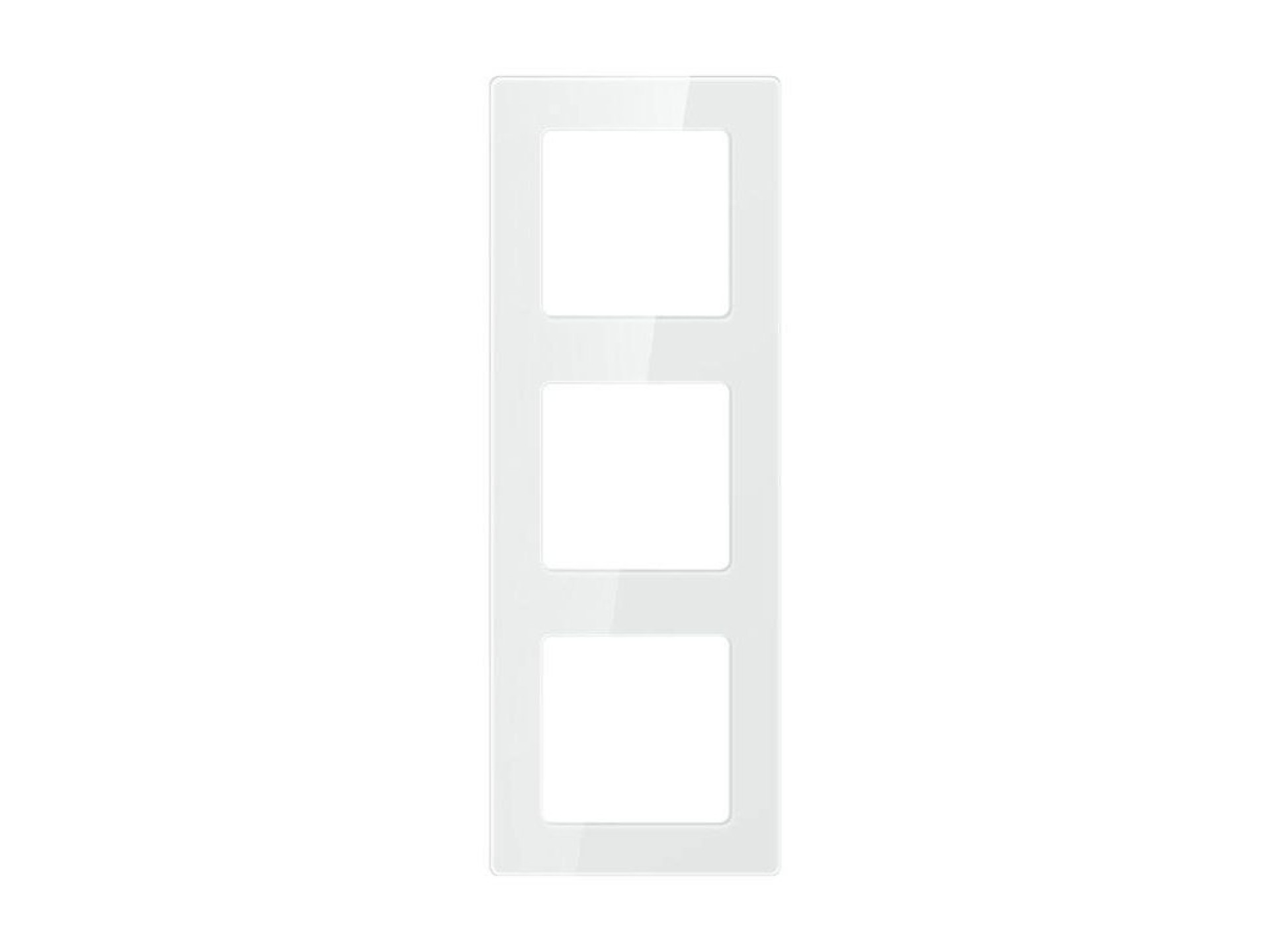 Triple frame socket Avatto N-TS10-Frame-W3 (white)