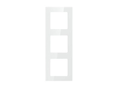 Casquillo de triple marco Avatto N-TS10-Frame-W3 (blanco)