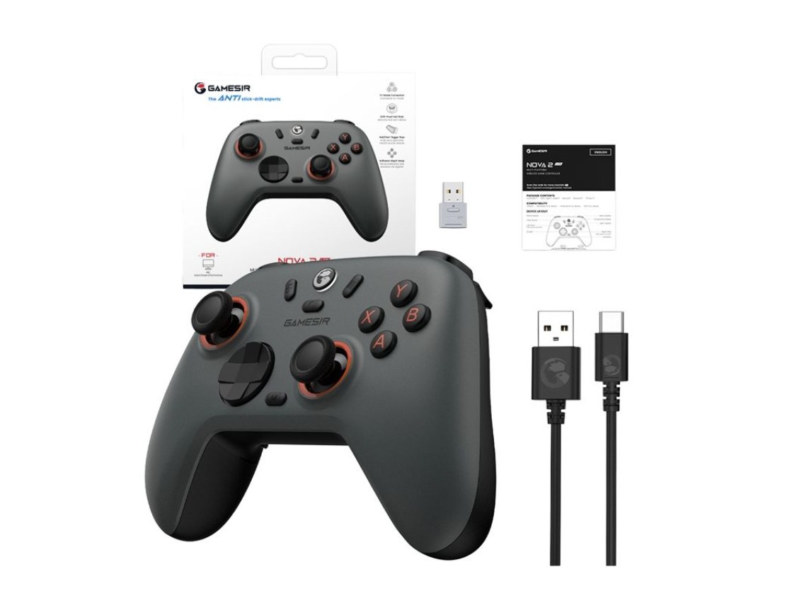 Mando inalámbrico GameSir Nova 2 Lite (gris)