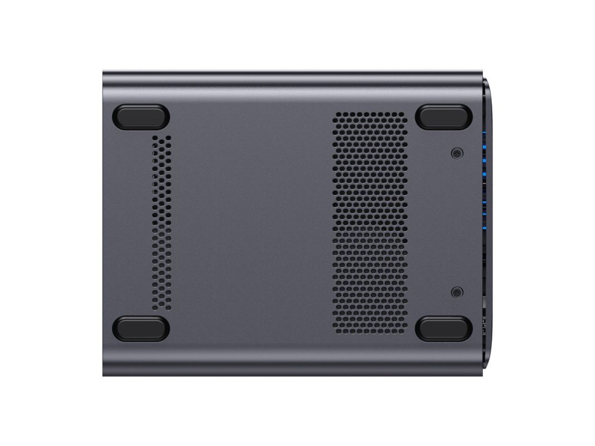 MINI-PC Minis Forum NAS N5 AMD Ryzen 7 H255, 16GB+128GB de armazenamento para o sistema operacional