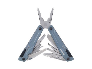 Multiferramenta Nextool NE20045 15 em 1 + conjunto de bits (azul)