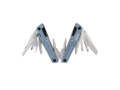 Multiferramenta Nextool NE20045 15 em 1 + conjunto de bits (azul)