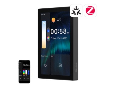 Panel de control inteligente SONOFF NSPanel Pro 120 Matter WiFi/Bluetooth/ZigBee (negro)