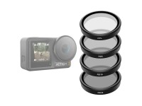 Conjunto de 4 filtros TELESIN CPL/ND8/ND16/ND32 para DJI Osmo Action 3 / 4 / 5 Conjunto de 4 filtros TELESIN CPL/ND8/ND16/ND32 para DJI Osmo Action 3 / 4 / 5