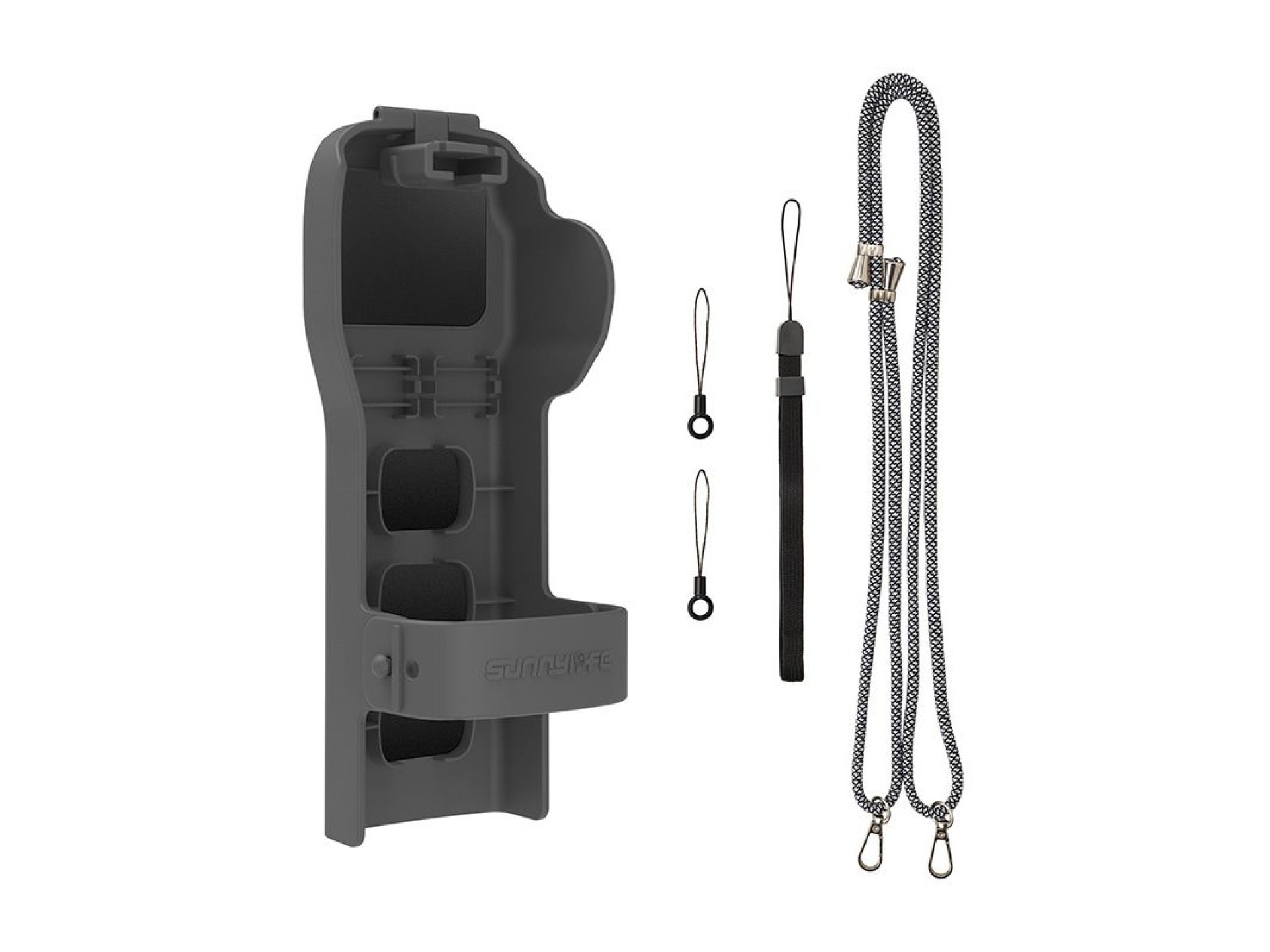 Sunnylife protective case with strap and lanyard for Osmo Pocket 3 (gray)