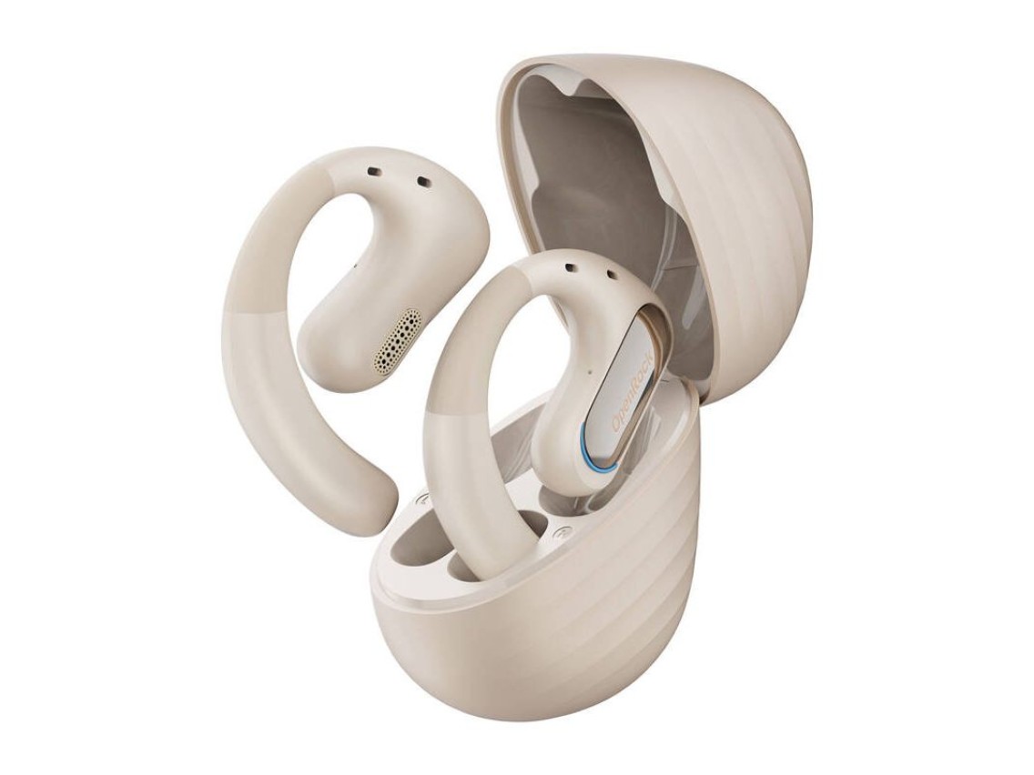 Fones de ouvido sem fio OWS OneOdio OpenRock Pro (bege)