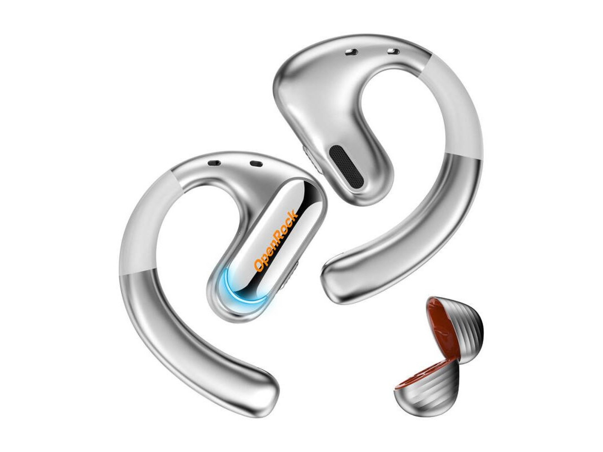 OWS OneOdio OpenRock Pro Wireless Headphones (silver)