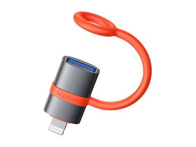 McDodo OT-3810 USB-A to Lightning Adapter (black)