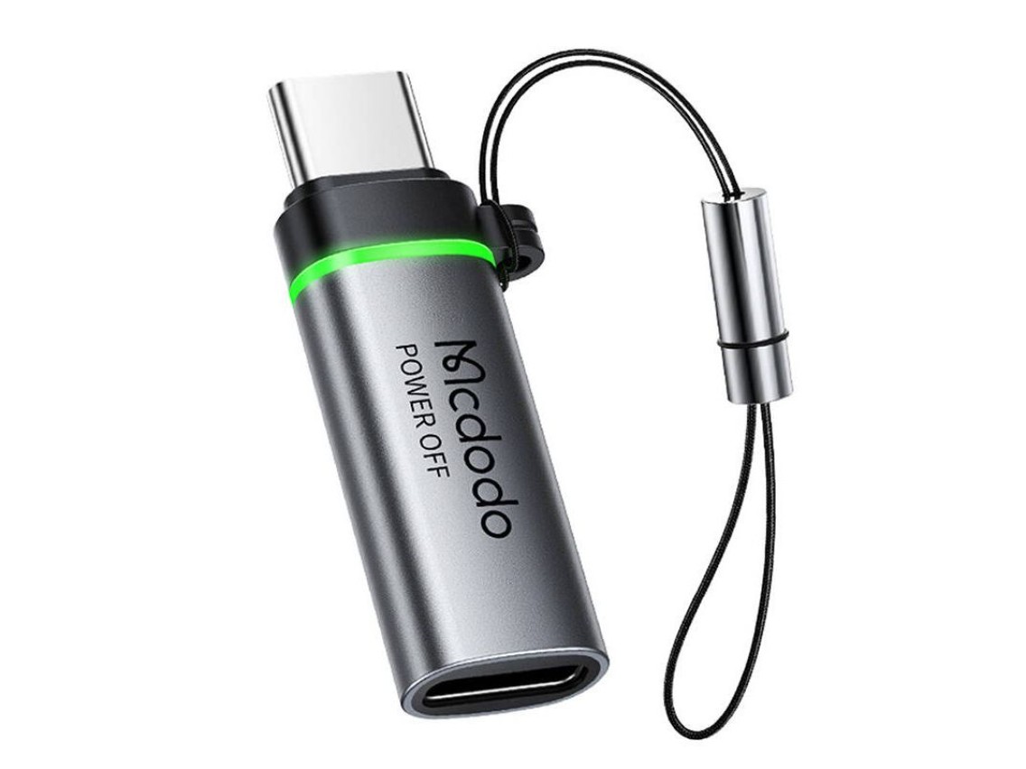 Adaptador Lightning a USB-C Mcdodo OT-6010, apagado automático