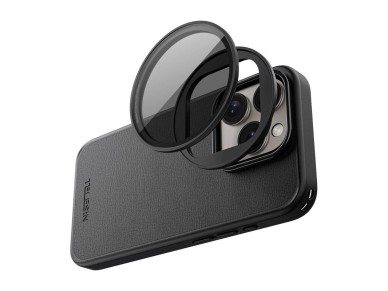 Capa com filtro magn�tico Telesin para iPhone 15 Pro Max
