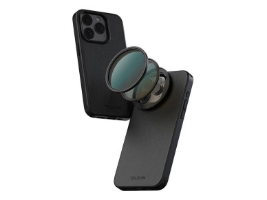 Capa com filtro magn�tico Telesin para iPhone 15 Pro Max