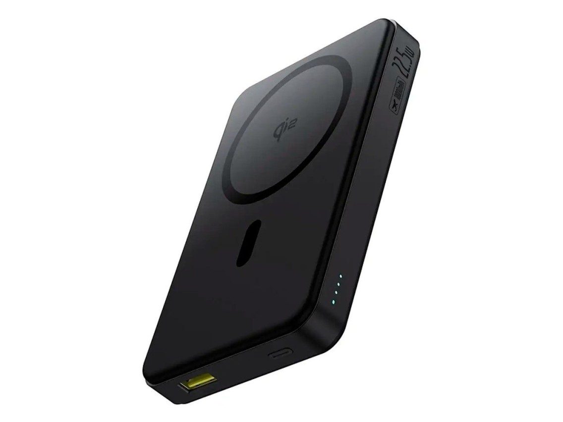 Baseus Airpow Qi2 Magnetic Power Bank 10000mAh 22.5W with cable cosmic black