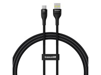 Cable de carga Baseus Flash 2 USB a USB-C 100 W, 1 m, color negro