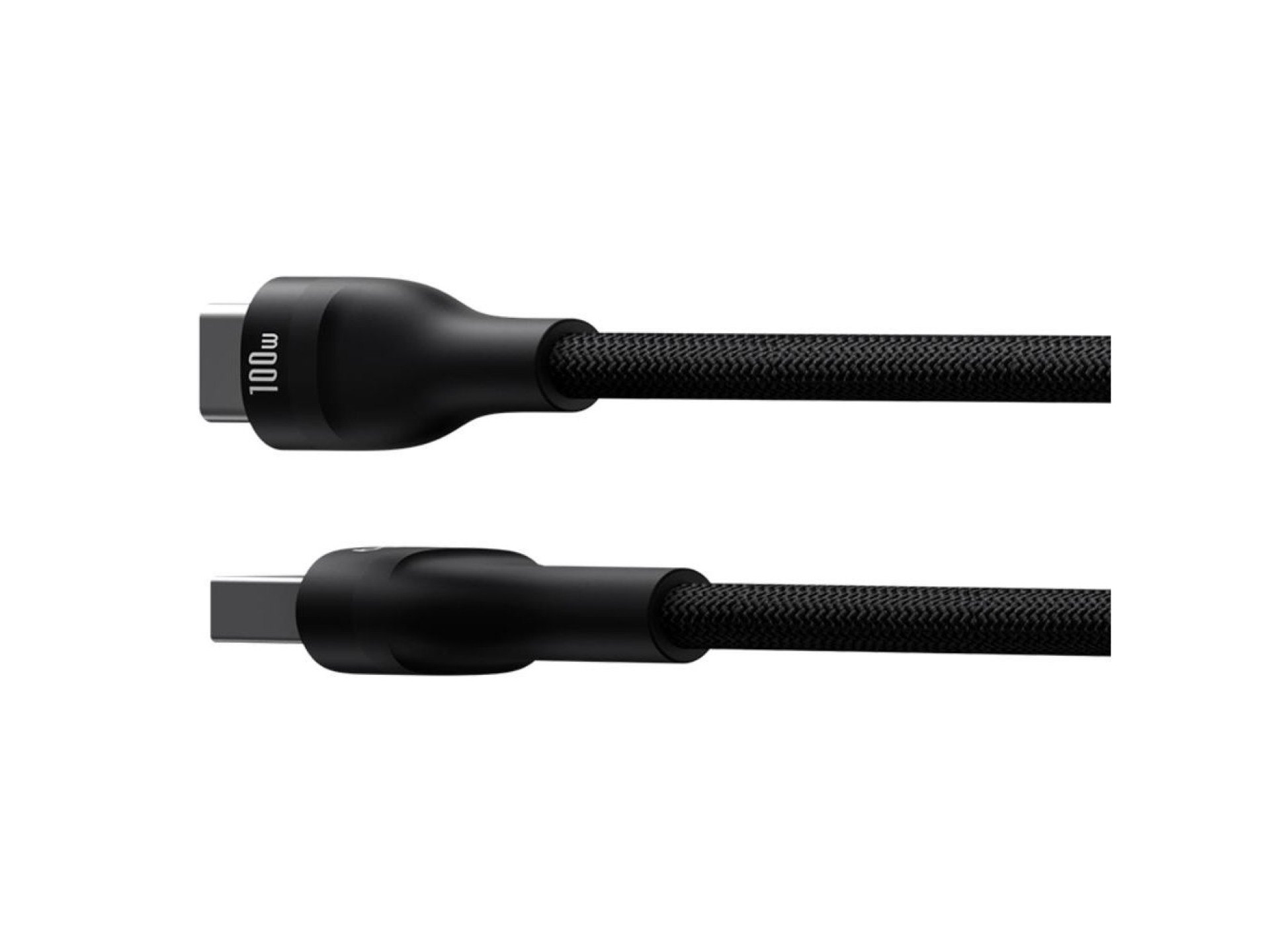 Cabo de carregamento Baseus Flash 2 USB para USB-C 100 W 1 m Cluster Preto