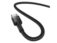 Cable de carga Baseus Cafule USB-C a USB-C 100 W, 2 m, 2 unidades, rojo, negro y gris. Cable de carga Baseus Cafule USB-C a USB-C 100 W, 2 m, 2 unidades, rojo, negro y gris.