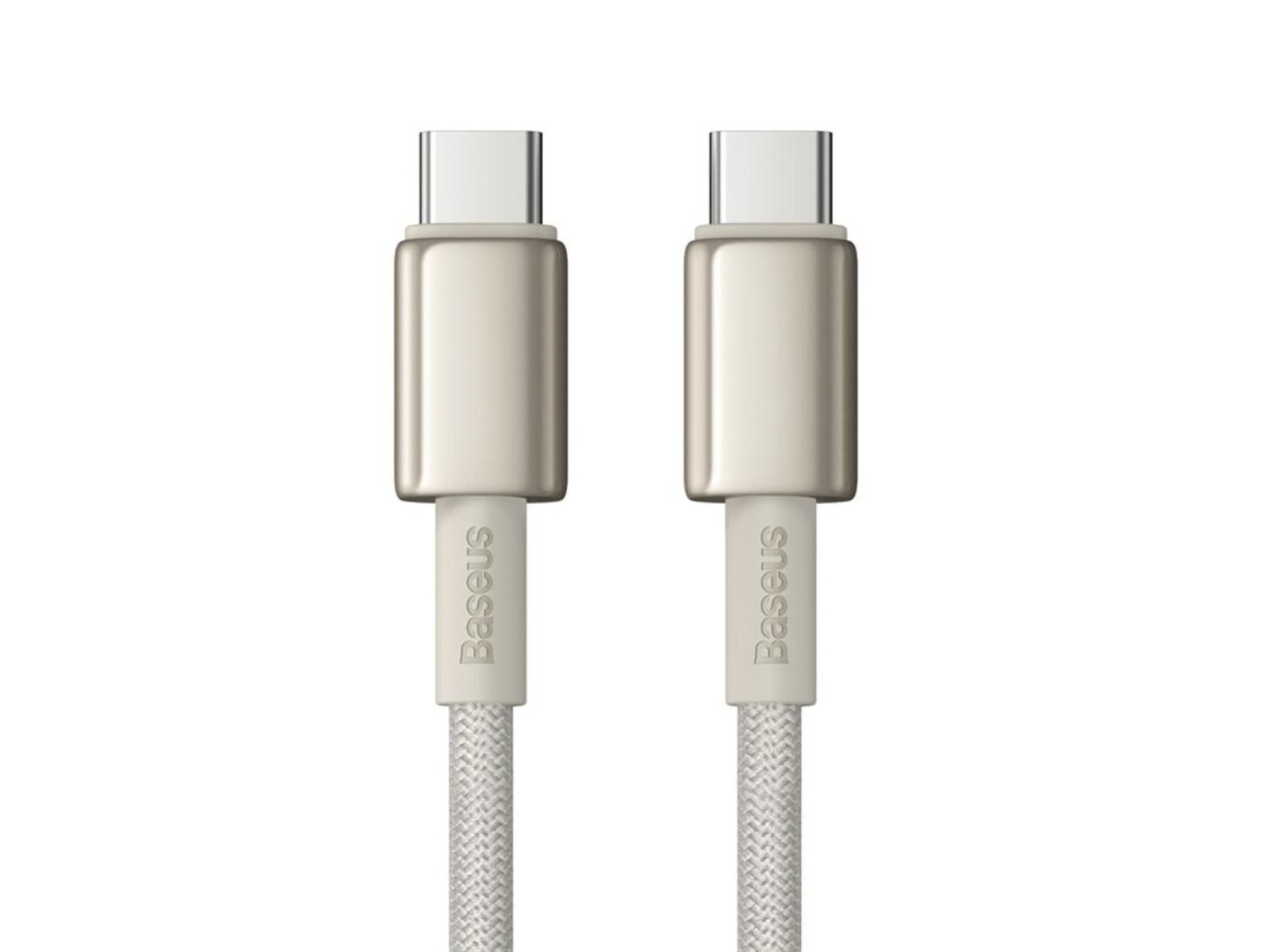 Baseus Tungsten Gold Fast Charging Data Cable Type-C to Type-C 100W 2m Titanium Galaxy Gold