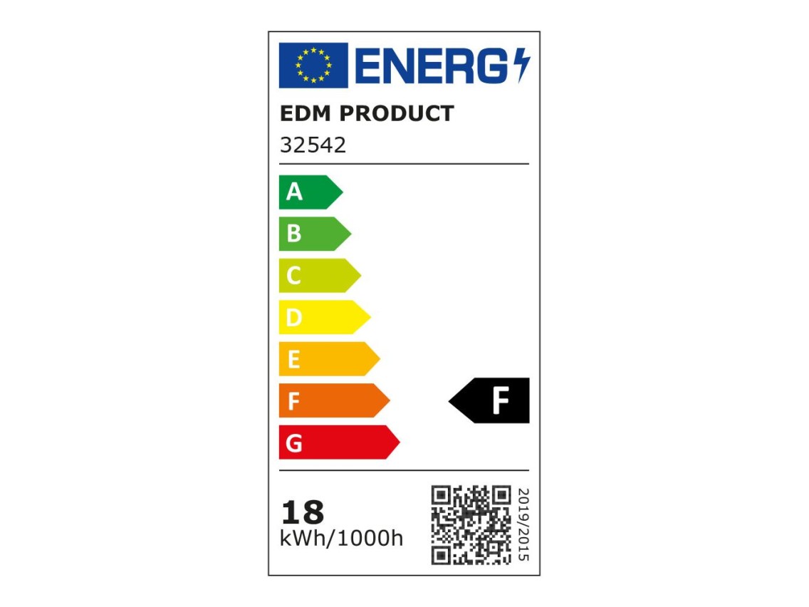 Candeeiro de superf�cie quadrado led efeito madeira 18 w 6500 k 1820 lm 33 x 33 x 7 cm