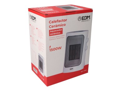 Vertical heater 1000 - 1500 w white