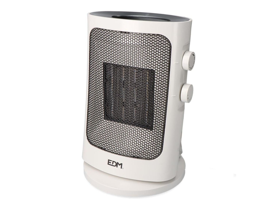 Calefactor vertical oscilante 1000 - 1500 w blanco